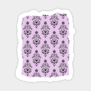 Haunted Mansion Wallpaper Amethyst Purple Sticker